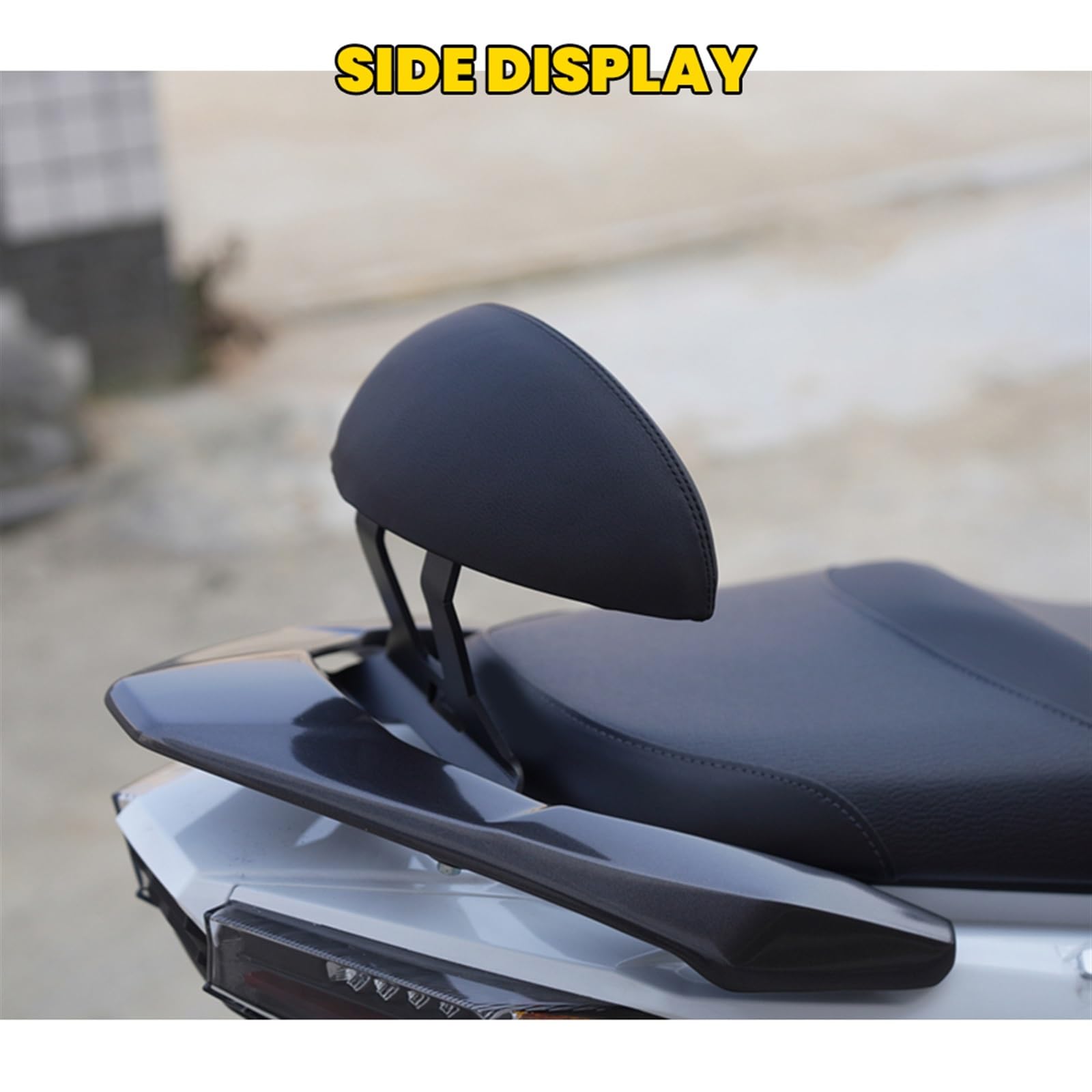 Accesorios para SYM Jet X 125 150 200 Asiento De Pasajero De Motocicleta Marco De Respaldo Trasero Accesorios Kit De Montaje