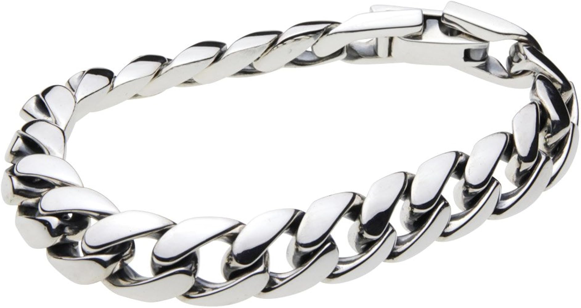 Amazon | [セノーテ] プレーン喜平 純銀ブレスレット【シルバー925