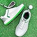 DHAEY Men's Golfers Shoes Unisex Fashion Golfing Footwears Non Slip Golf Sneaker for Men Waterproof Athletics Sport Trainer (Color : A, Size : 9.5 Women/8 Men)