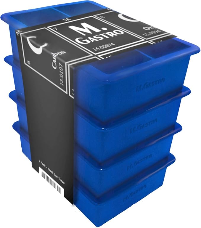 Silicone Ice Cube Tray (Set of 4) by M.Gastro Kitchens
