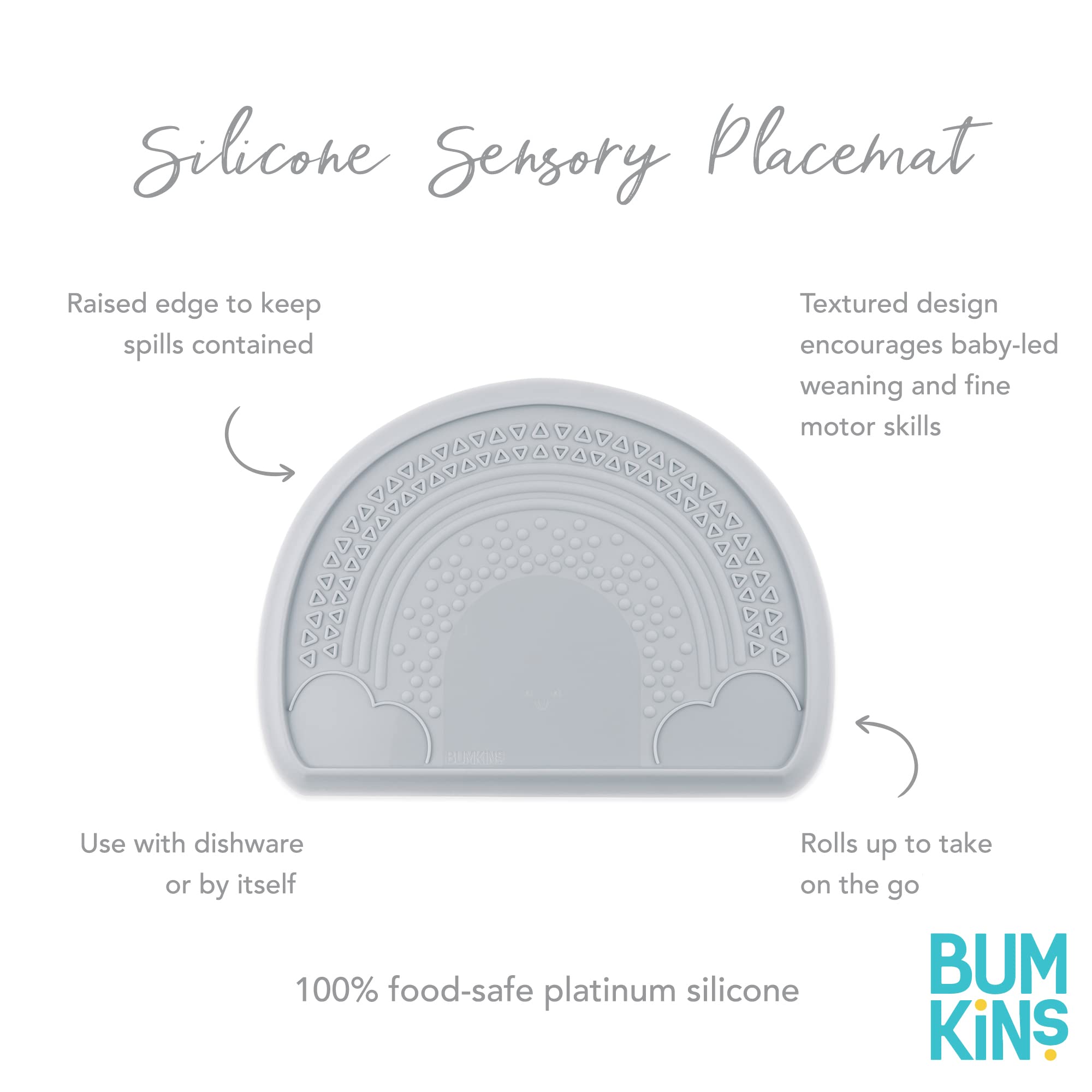 Baby Silicone Sensory Placemat, For Babies And Toddlers