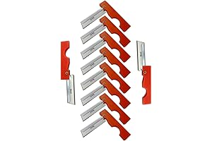 Folding Utility Razor (10-pack) for Survival and First Aid Kits
