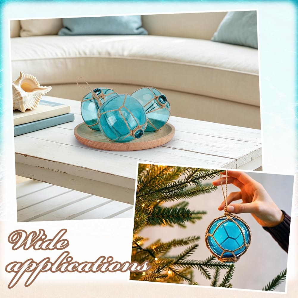 PH PandaHall 8 galleggianti da pesca in vetro da appendere