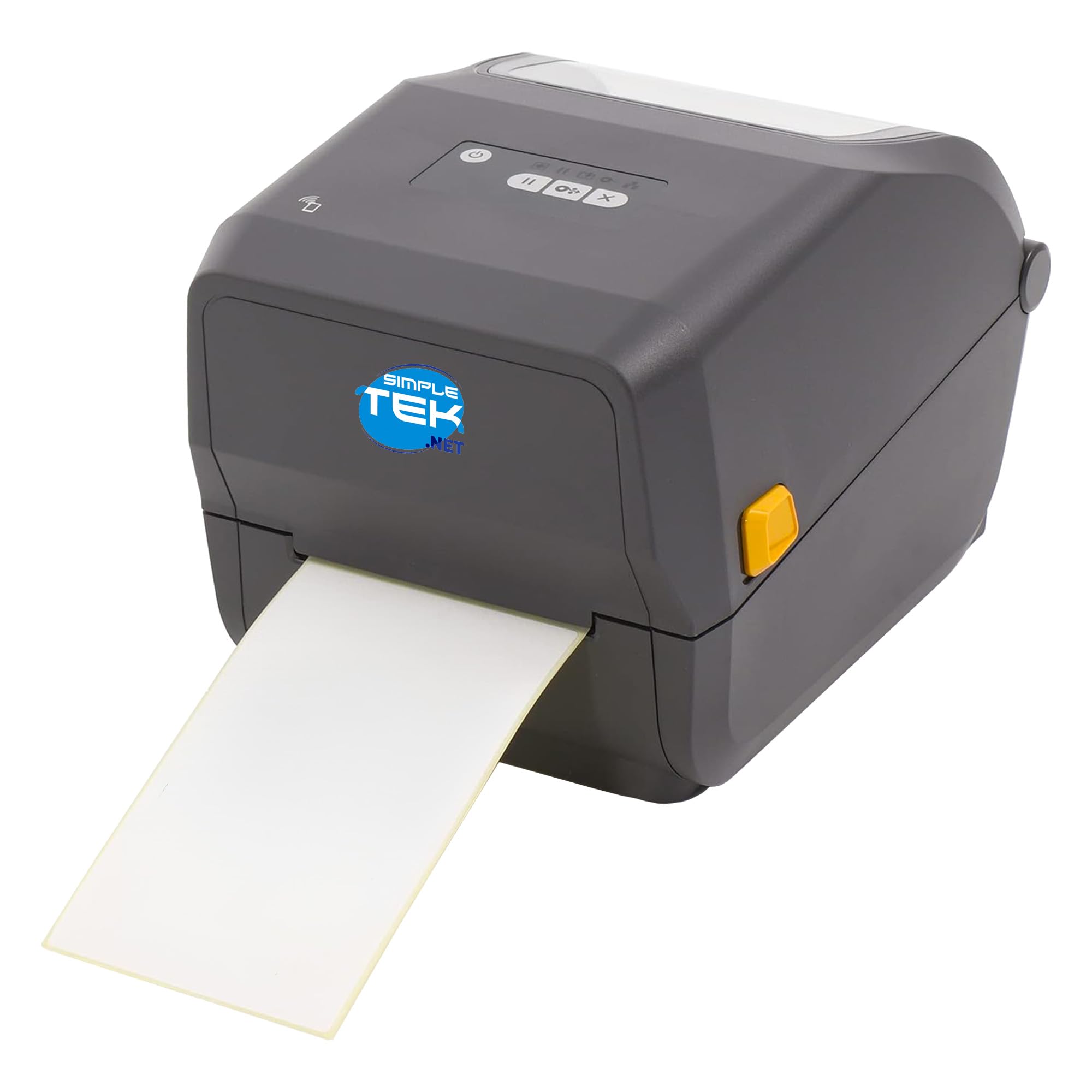 SIMPLETEK - Impresora térmica de transferencia térmica de 104 mm (4") - Conectividad USB, LAN y Bluetooth, Soporte ZPL y EPL