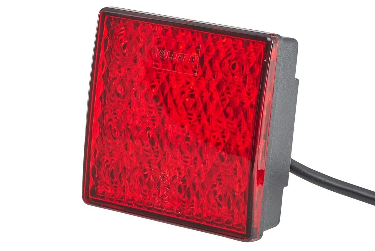 HELLA VALUEFIT Lampa tylna zespolona - LED - 12V - Oprawa/przykręcany - ECE - Kolor szkła reflektora: czerwony - Wtyczki: otwarte końcówki kabla - z prawej/z lewej - Ilość: 1 - 2SB 357 029-011