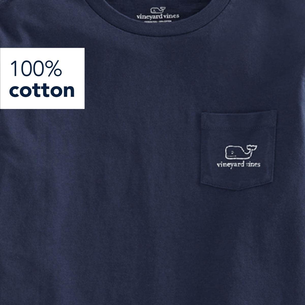 Vineyard Vines Boys Short Sleeve Vintage Whale Pocket T-Shirt - Image 4