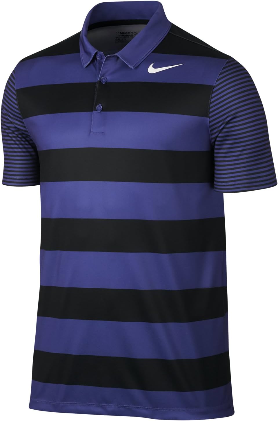 Men's Dry Bold Stripe Golf Polo