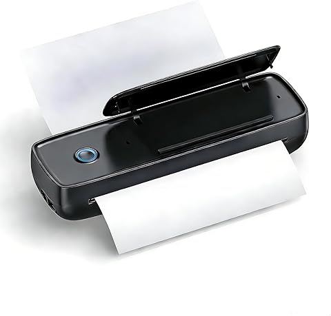 Aixiqee Wireless Portable Thermal Printer Black