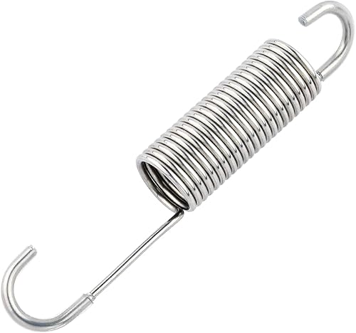 Muelle de tensión de repuesto para sofá reclinable de 4-1/2 pulgadas, estilo de gancho de cuello largo