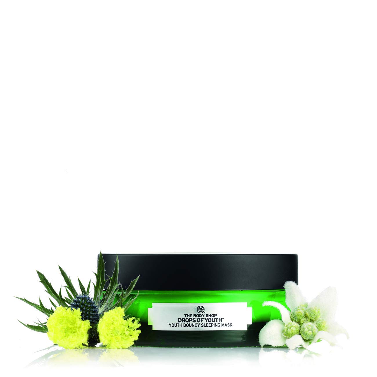 The Body Shop Drops Of Youth 2.6 Oz Bouncy Sleeping Mask For Unisex, 3 Oz., White, 2.6 Ounce (Pack of 1)