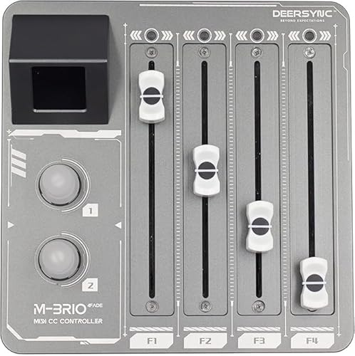 M-BRIO-4FADE 4 Faders MIDI CC Controller