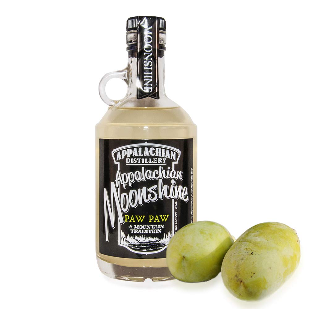 Appalachian Moonshine - Paw Paw. 35% Vol. - Echter handgefertigter Moonshine Whiskey aus West Virginia, USA.