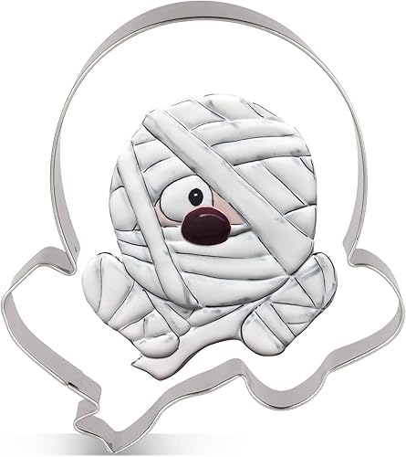 Miniatura 7 de LILIAO - Cortador de galletas para Halloween (3.8 x 4.0in, acero inoxidable)