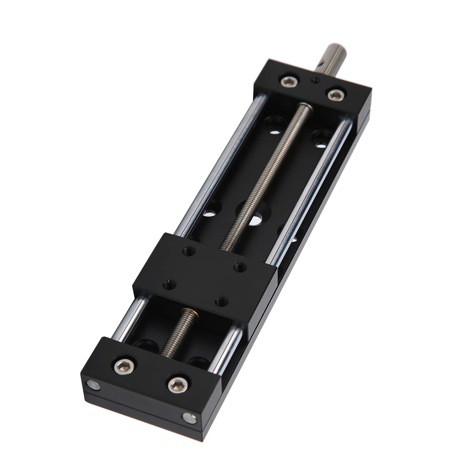 SP40A DB95 Platforma scena przesuwna X, Tabela Linia Poradnika, uchwyt obrotowy, skok 95 mm, stop aluminium, dla urządzeń optycznych