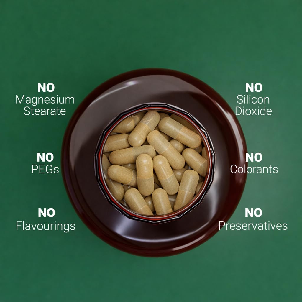 Nullure Testosteron dla mężczyzn Naturalny | wegańskie | Testowane w niemieckim laboratorium | Wydajność · Kulturystyka · Energia I Tribulus Terrestris + Maca + Ashwagandha + Cynk |120 ​​​​kaps