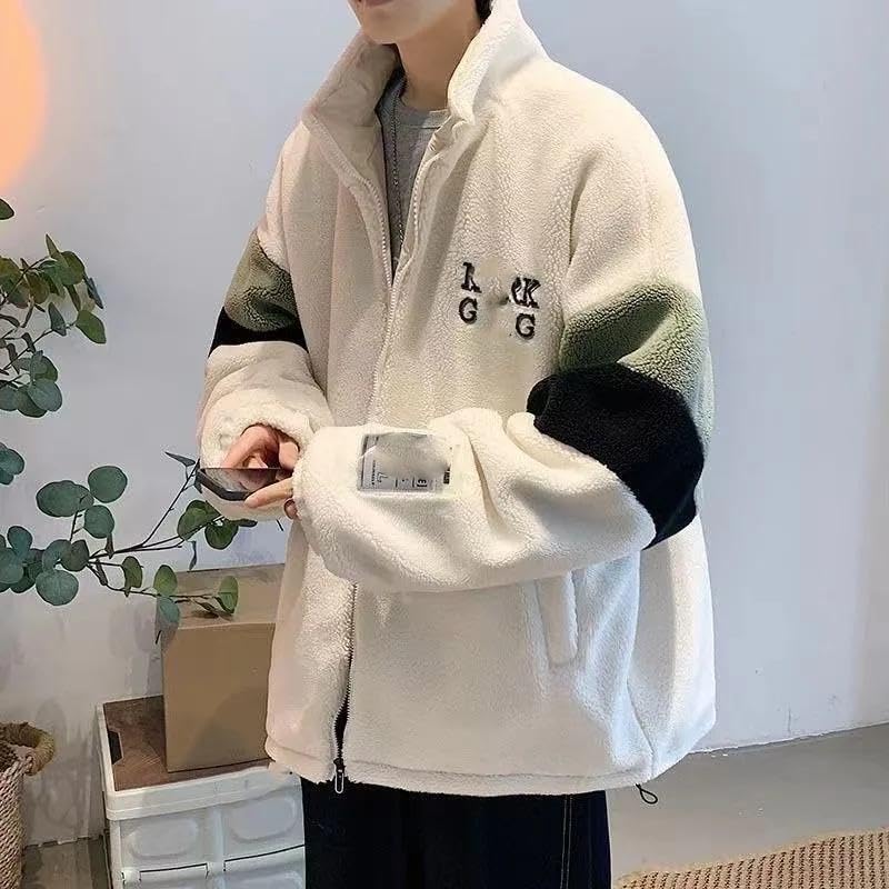 Xingfenly Autumn And Winter Cottonpadded Jacket Coat Male Street Youth Kong Wind Loose Casual4