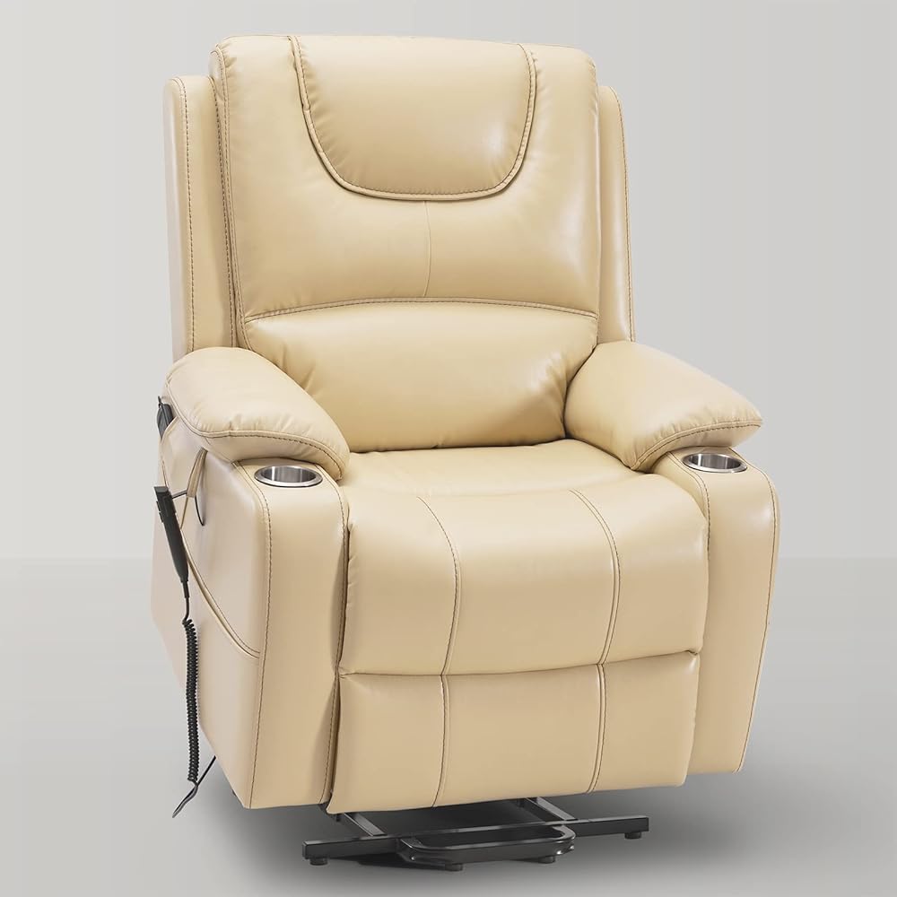 32/mo Finance Irene House Large Recliner Lay Flat Chair Dual OKIN