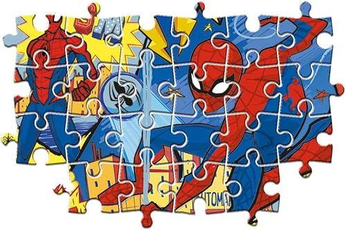 Miniatura 5 de Clementoni 24216, Spider-Man Supercolor Maxi Puzzle para niños, 24 piezas, a partir de 3 años