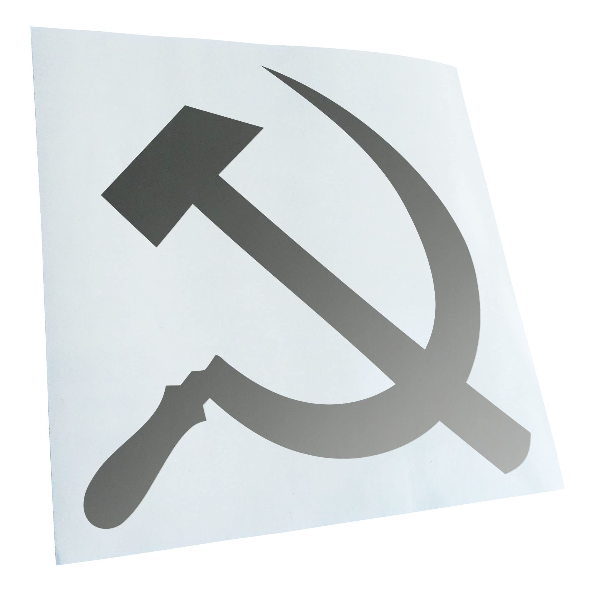 Hammer & Sickle JDM Decal Racing Die Cut Sticker 11 x 11 cm