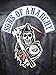 Sons of Anarchy SOA Parches Jackson Jax Teller - Chaleco de piel...