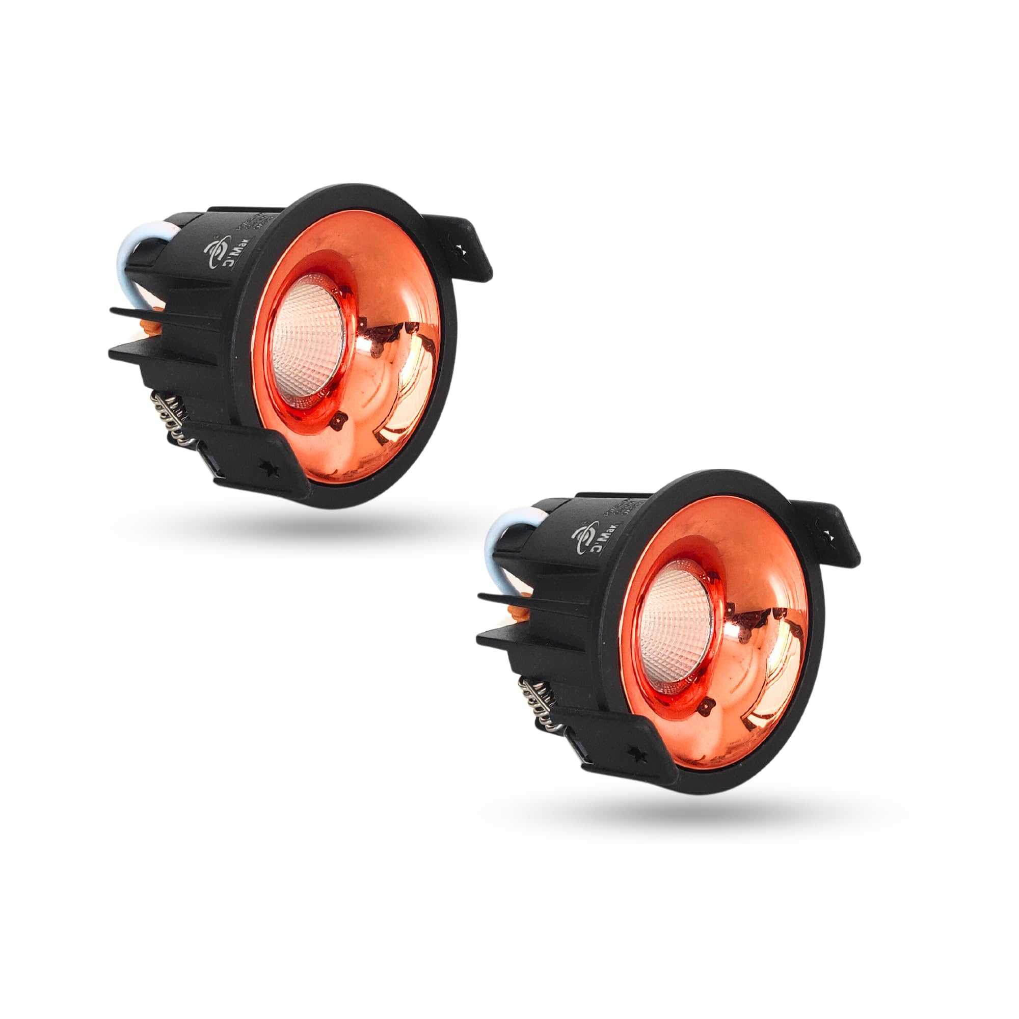 DMak 7W Black Body LED COB Spot Light with Rose Gold Reflector (White, 2) (B0CWVJN234) Amazon Price History, Amazon Price Tracker