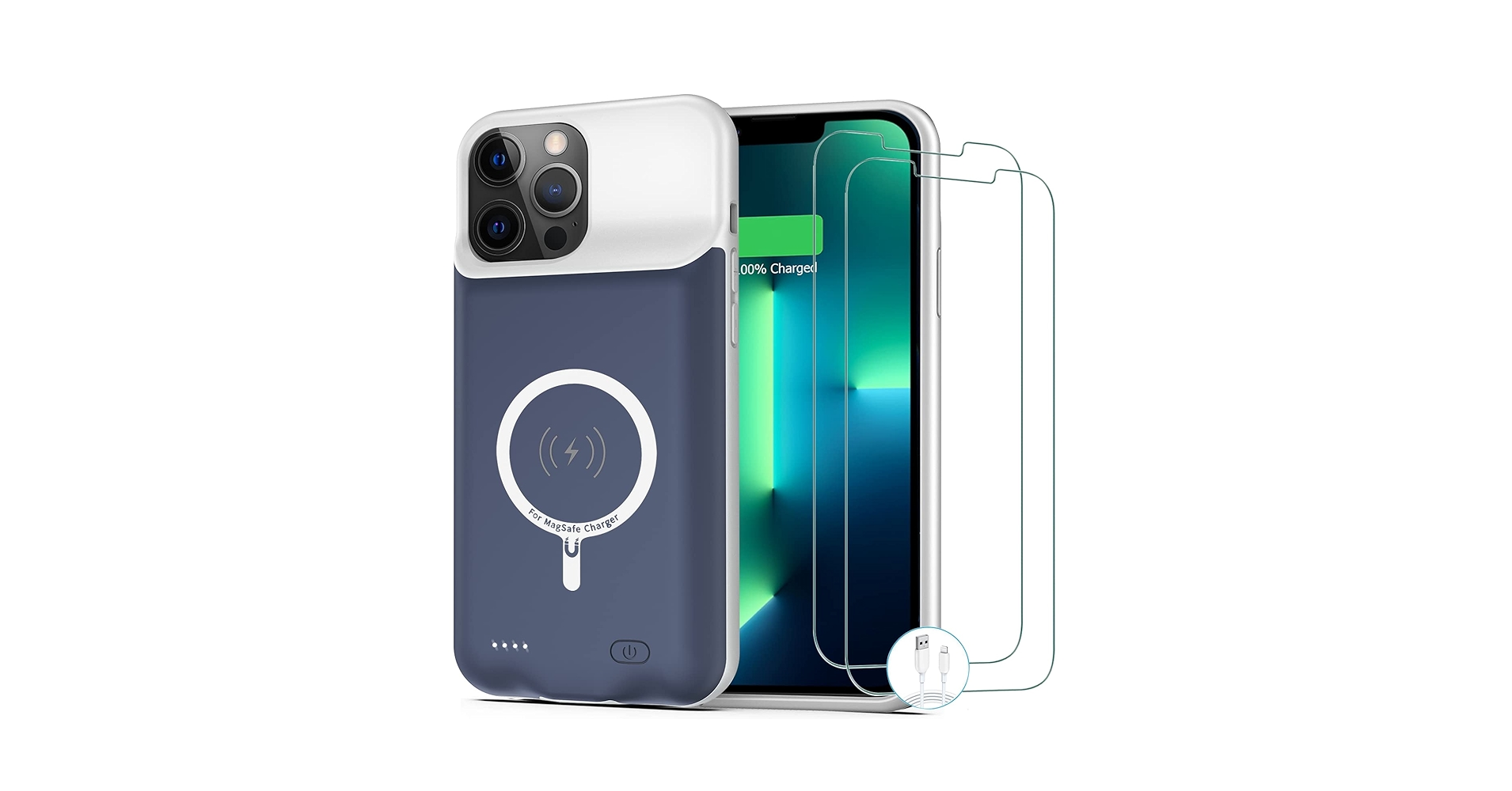 Amazon.com: Battery Case for iPhone 13 Pro Max, [10800mAh