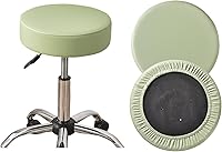 Vista 26 de HAOYONG Juego de 4 fundas redondas para taburetes de bar, impermeables, de poliuretano, fundas elásticas para taburetes de bar, fundas para sillas
