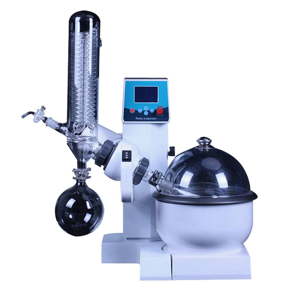 Lab Rotationsverdampfer 99°C (210°F) w/Motorlifter Digital Heizbadset Laborgeräte instrumente Borosilikatglas 3.3 Labor Dichtleistung ätherische Öle Wasser Glaswaren