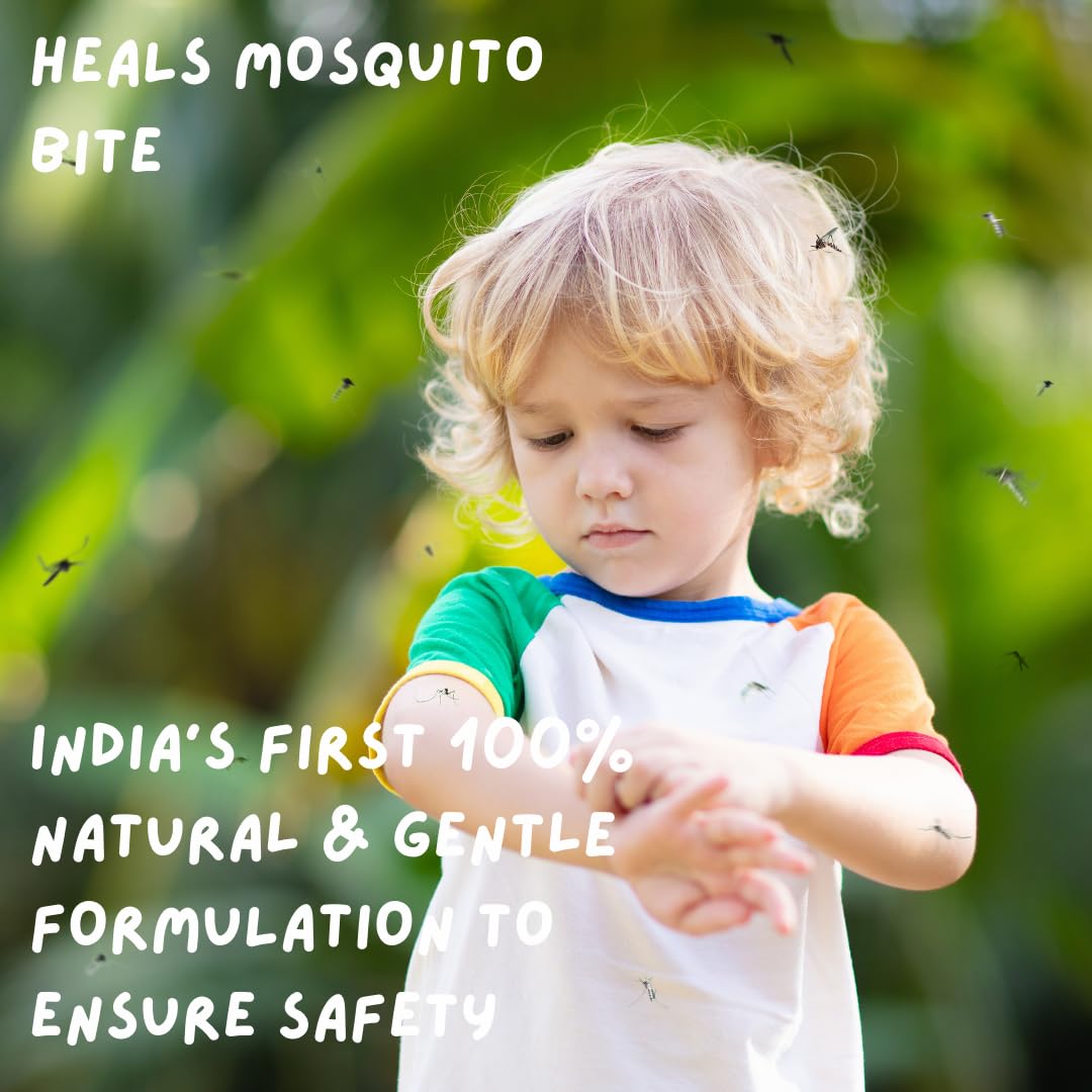 COCO CRUSH 100% Natural Mosquito Repellant Body Oil | Prevents Irritation, Moisturises Dry Skin, & Soothes Mosquito Bite | Powerful Action Powered by Nature | For babies, kids, & adults (200ml) 4