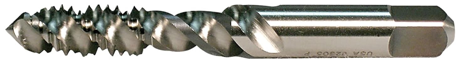 Greenfield Threading 367271 GT/VTD #8-32NC SFGP H3 3F Bottom Fast Spiral Flute Tap