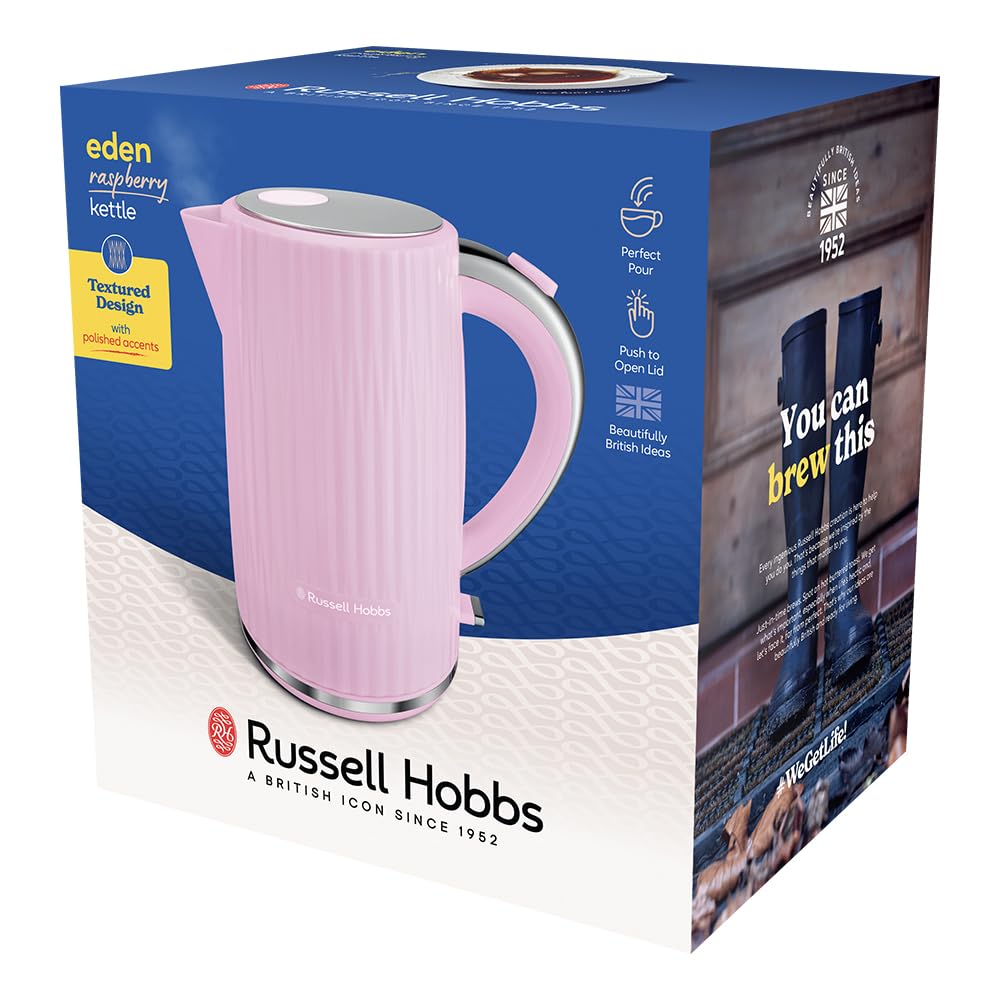 Russell Hobbs Bouilloire électrique 1,7 L 2400W Eden 27362-70