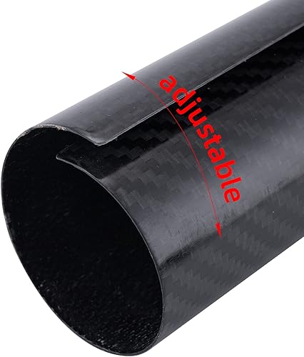 Vista 30 de PRO CAKEN Cubierta protectora de horquilla delantera de fibra de carbono para motocicleta, protector de amortiguador, polainas de protección