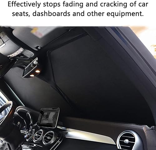 Miniatura 2 de Parasoles para parabrisas delantero de automóvil para Toyota Land Cruiser Prado J150 de 5 puertas 2017 2018 2019 2020 2021-2023, protector