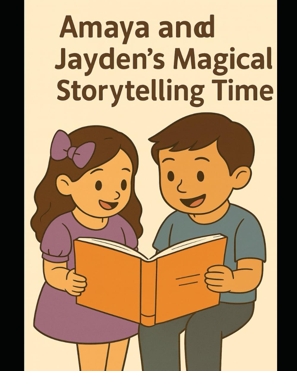 Amaya and Jayden Magical Adventure in Storytelling Time