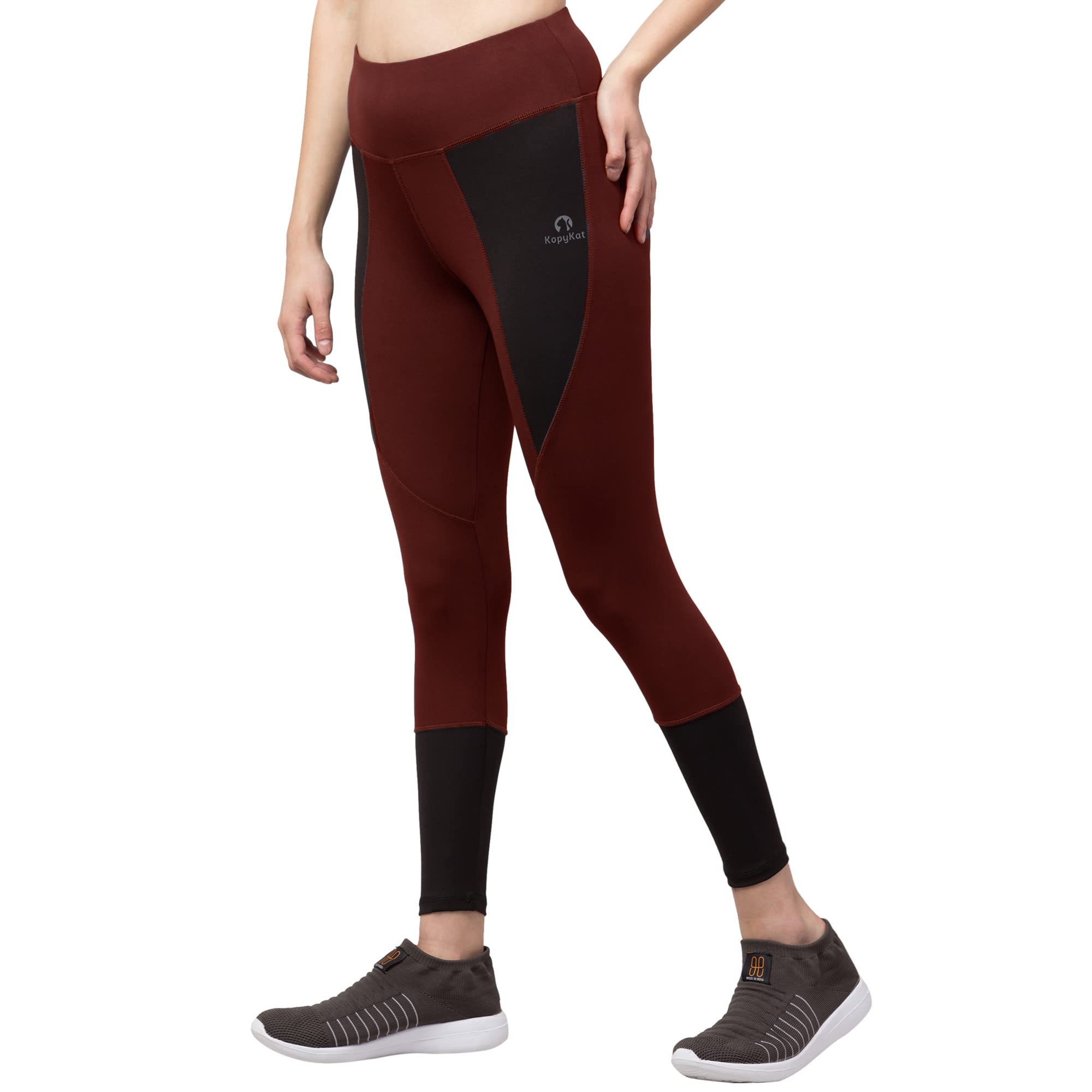 kopykat Fourway Lycra Spandex Highwaist Yoga Tights for Women (kop-57)-picture-55