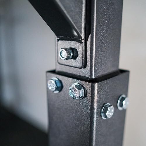 Miniatura 4 de Titan Fitness Soporte de boxeo para bolsa pesada, árbol único ajustable de 7 pies 4 pulgadas a 8 pies 6 pulgadas, entrenamiento de 360 grados,