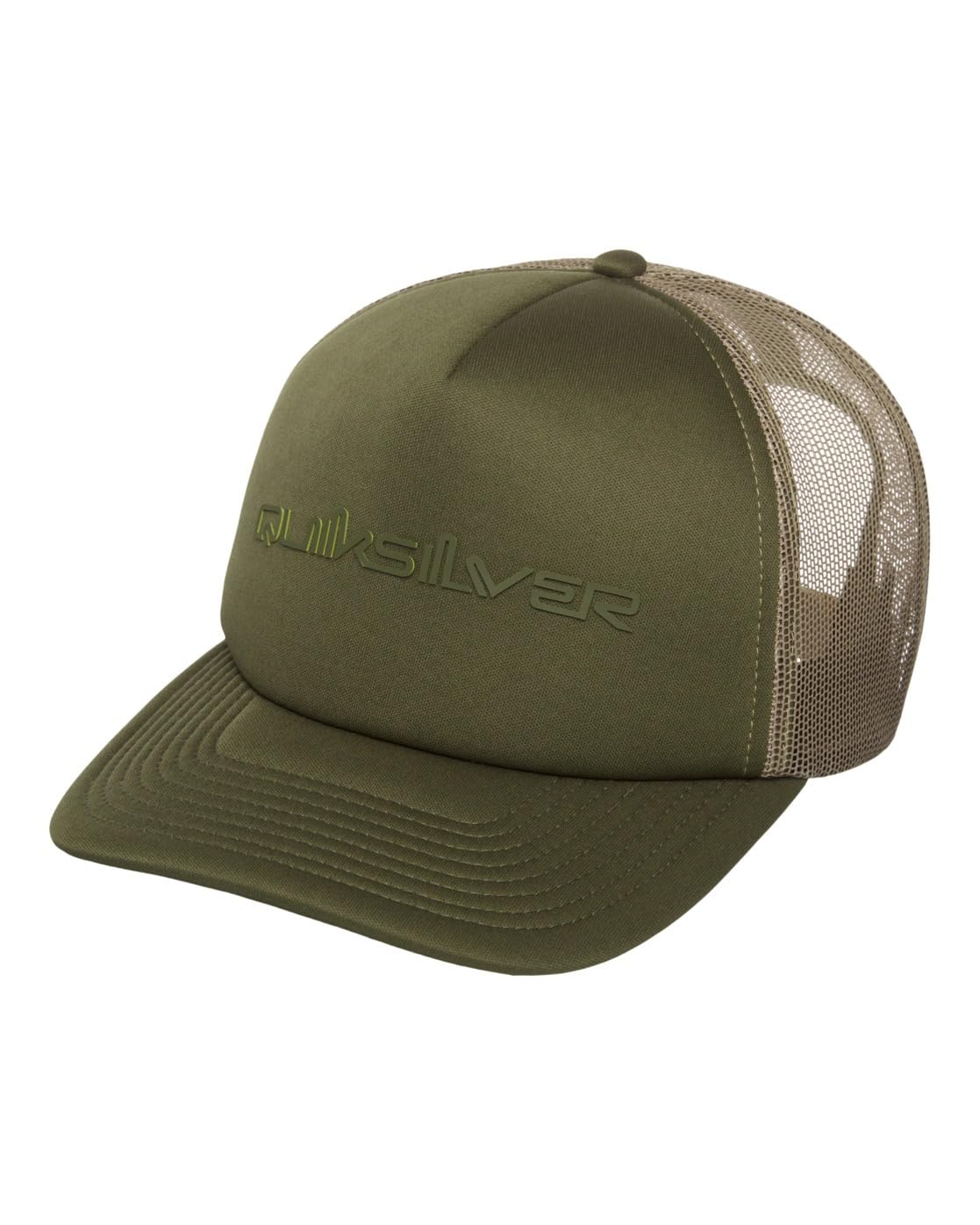 Quiksilver Mens Classic Foam Omni Trucker Cap, Grape Leaf