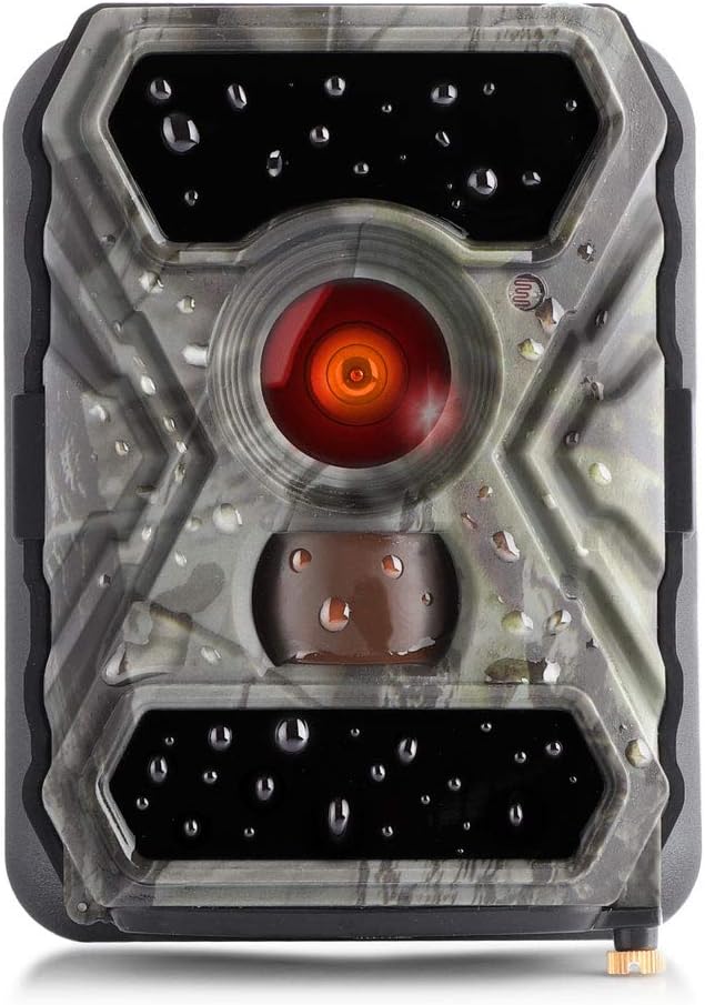 SecaCam HomeVista ─ 100° outdoor infrared surveillance - wildlife camera, 12 MP, Full HD, 0.4 seconds response rate, night vision, verified in Germany