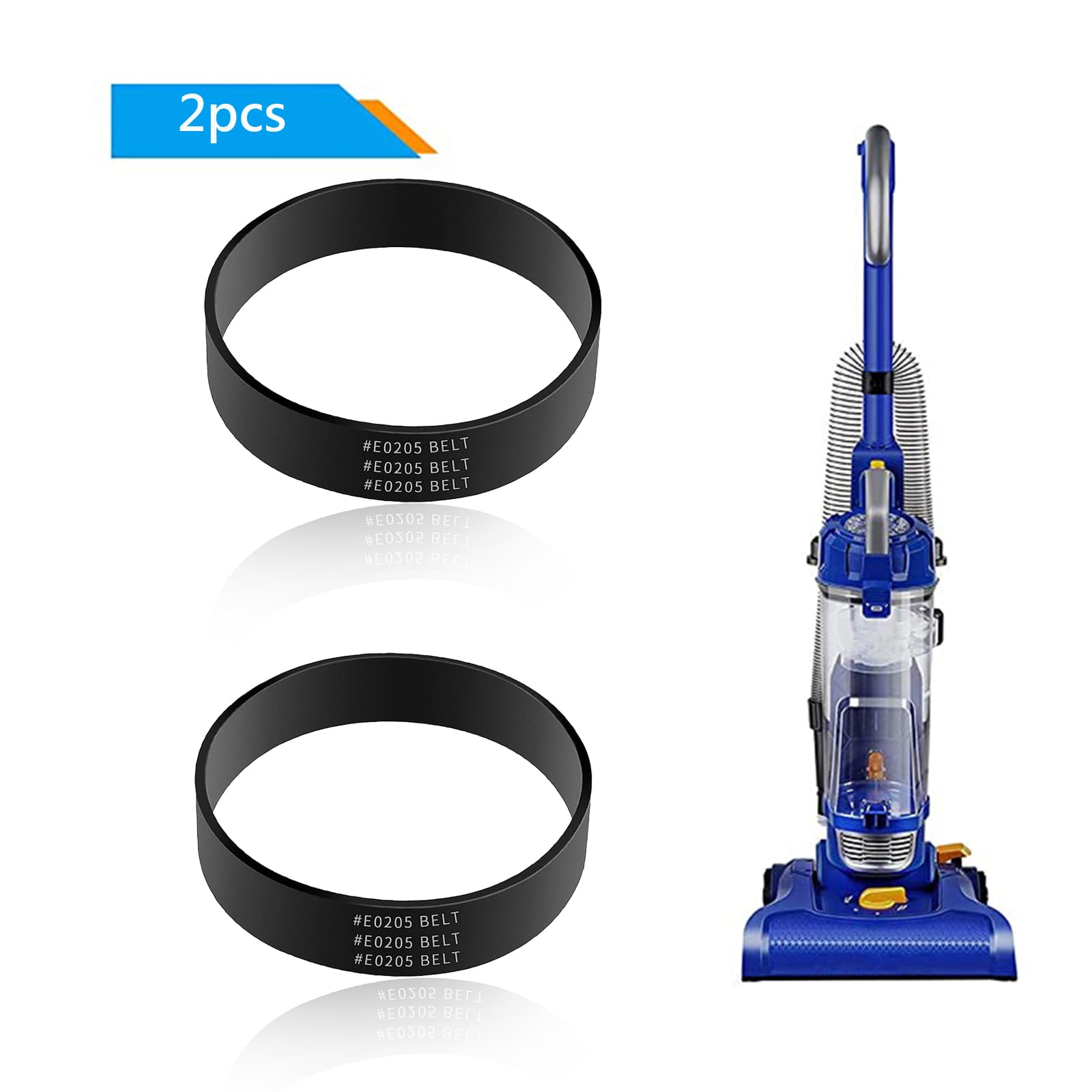 4 Ersatzriemen Für Eureka PowerSpeed Staubsauger - Einfacher Wechsel, Langlebige Gummiqualität