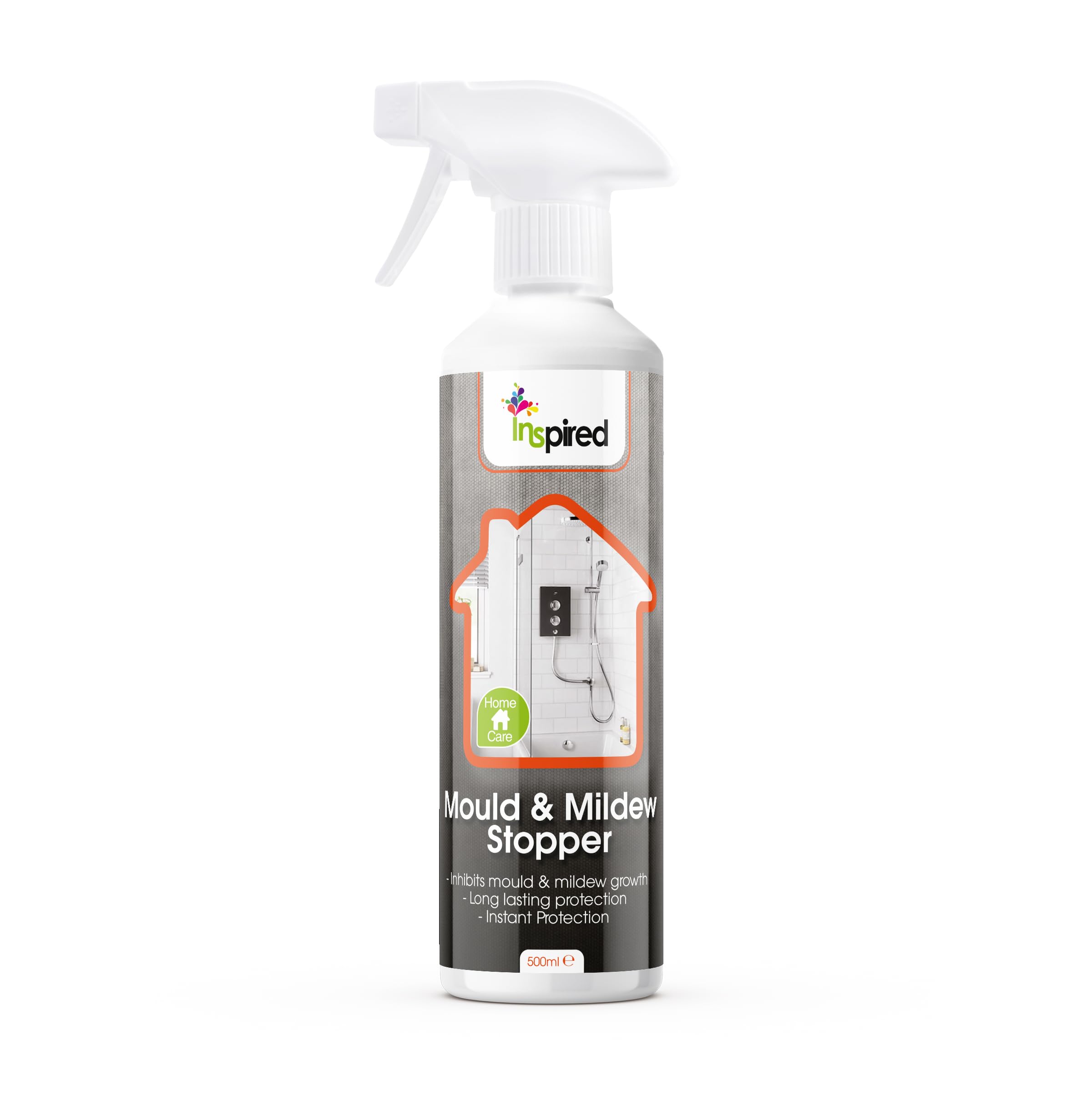 Inspired Mould and Mildew Stain Stopper Spray | Removes Mouldy Stains From Most Surfaces 500ml