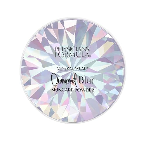 Miniatura 7 de Physicians Formula Mineral WearDiamond Blur Skincare - Polvo para el cuidado de la piel, difuminador y difusión de poros de larga duración, acabado