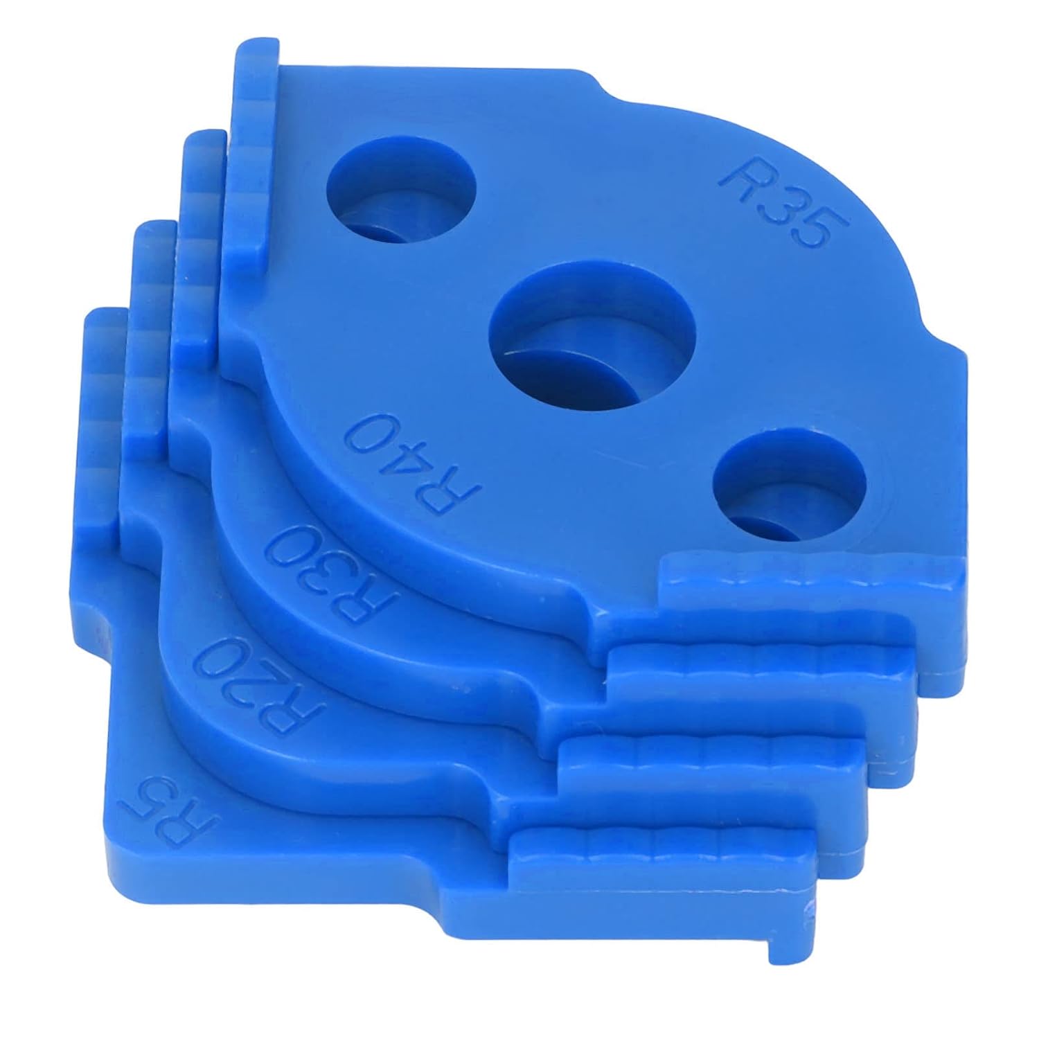 Corner Radius Jig, 4 Pieces Radius Fixture Router Template, Abs