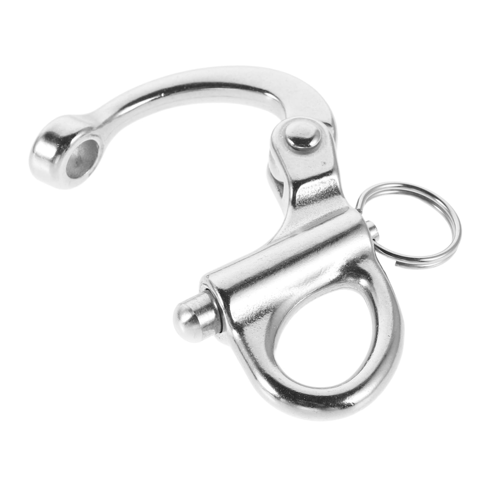 ifundom Stainless Steel Grade Snap Shackle Quick Release Hook for Sailing Boating and Rigging Versatile and Easy to Use
