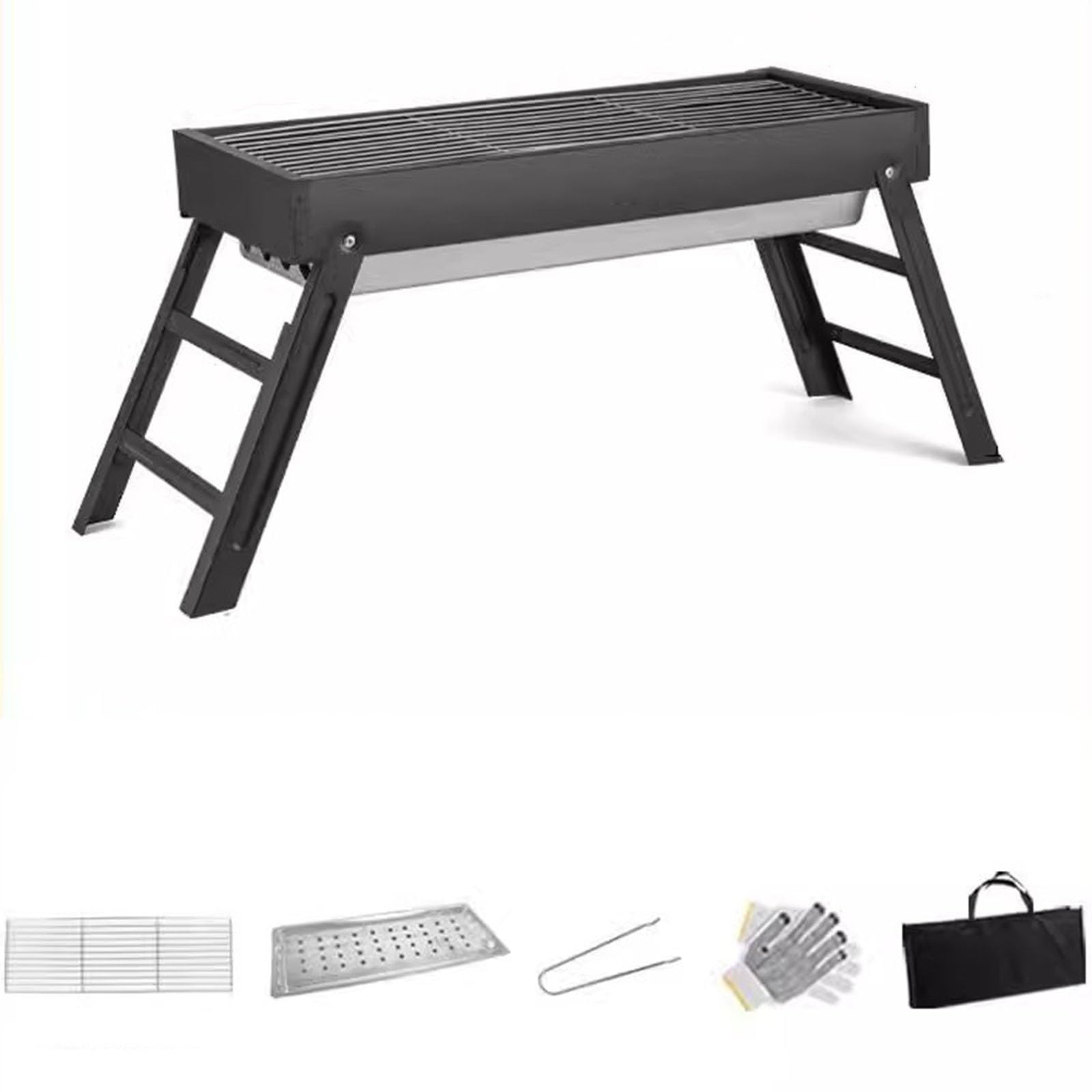 Shangguanyun456 One Color Outdoor Barbecue Grill Foldable Outdoor Portable Barbecue Rack For Household Small Ovens