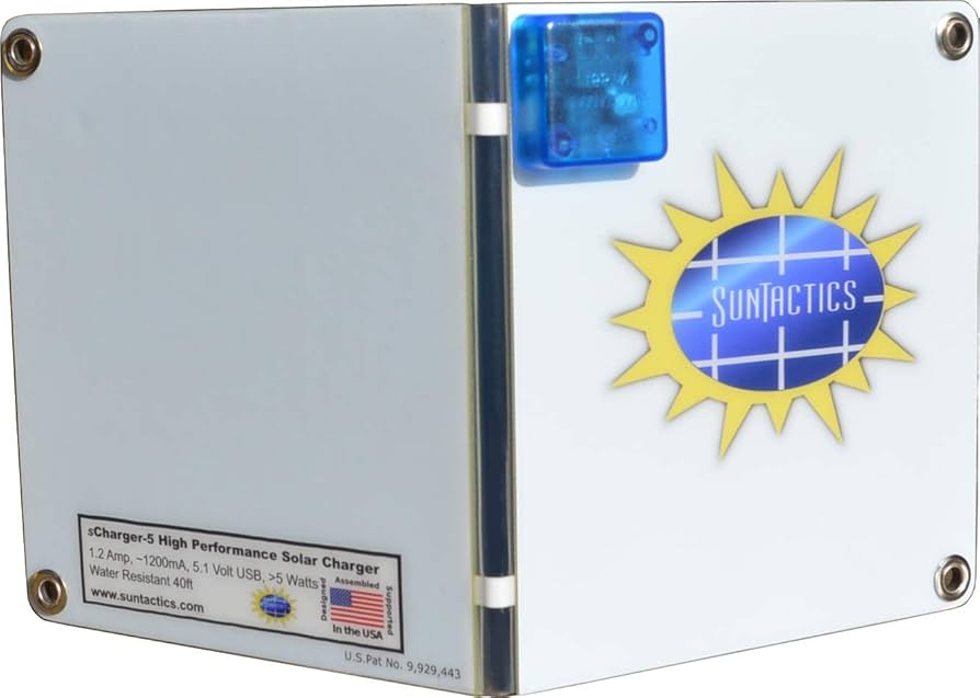 Suntactics sCharger-5 アメリカ製 ソーラーパネル USB SunTactics sCharger-5 Portable USB Charger Review | Tested