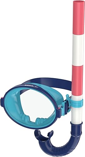 Miniatura 9 de Speedo Máscara de natación unisex para niños Lido Collection Máscara Milenrama Rosa/Transparente