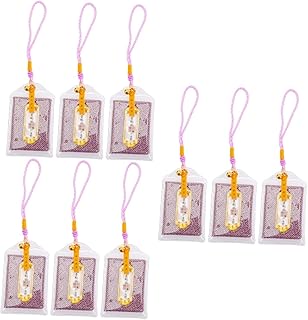 Didiseaon 9 Pçs Sachê Real Japandi Decoração Japonesa Decoração Do Carro Saco De Amuletos Saco De Amuleto Japonês Omamori Para Decoração Saco Da Sorte Estilo Japonês Saco Da Sorte Do Carro