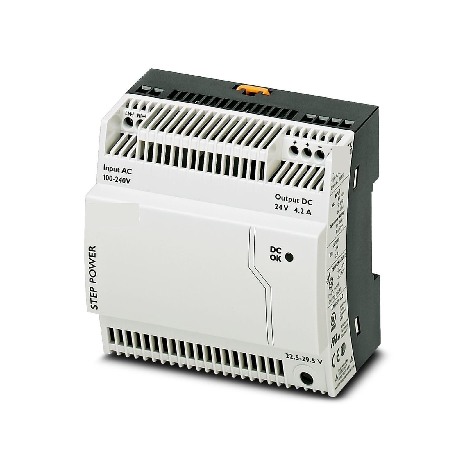 RBYRLDSTY Switching Power Supply Power Supply Step-PS/ 1AC/24DC/4.2-2868664 for Industrial Automation