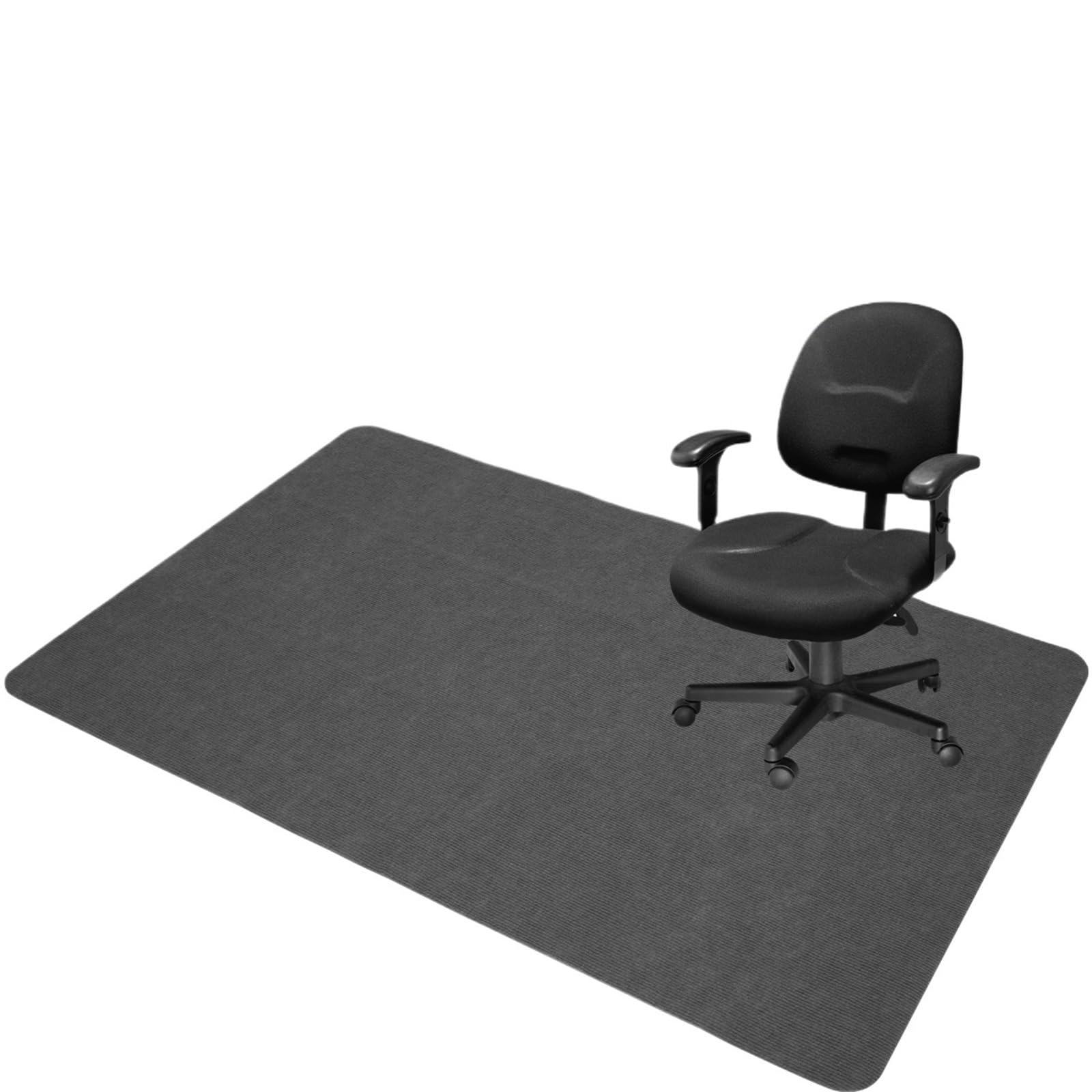 Tapis de chaise anti-dérapant pour sol en bois et carrelage