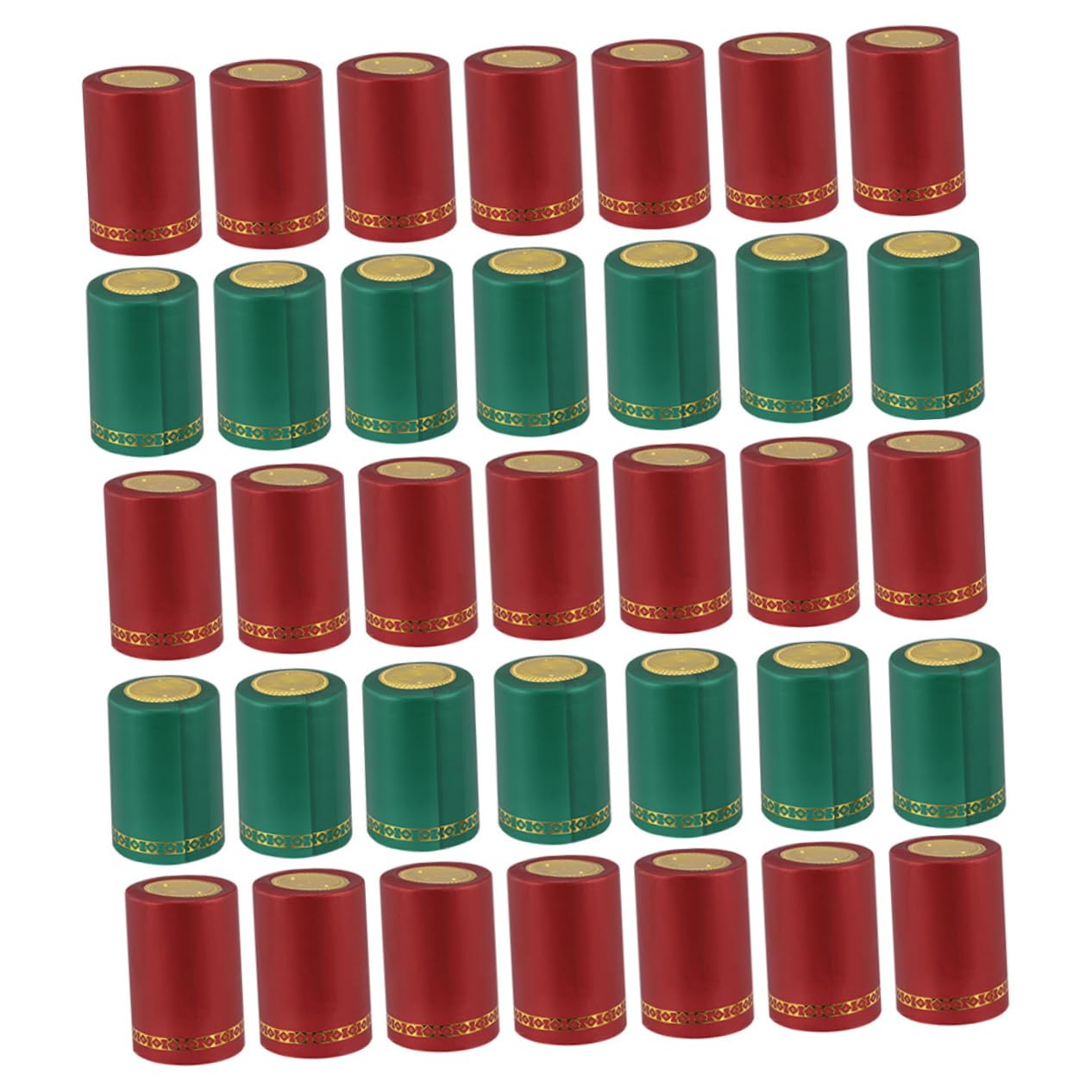 OSOLADY 200pcs Red Wine Cap Wine Bottle Corks Wine Shrink Tabs Wine Shrink Sealing Cap Bar Wine Bottle Cover Heat Shrink Cap Heat Shrink Wine Bottle Wine Bottle Shrink Tops Plastic